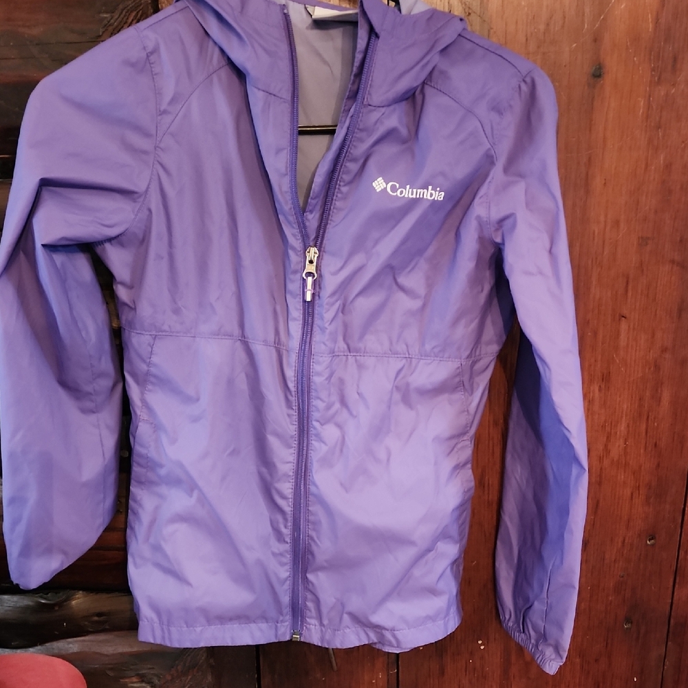 Girls Columbia Purple Jacket
